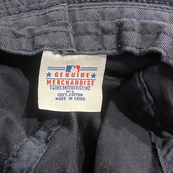 Navy Blue MLB Boston Red Sox Bucket Hat Twins Enterprise Genuine. - Picture 4 of 6